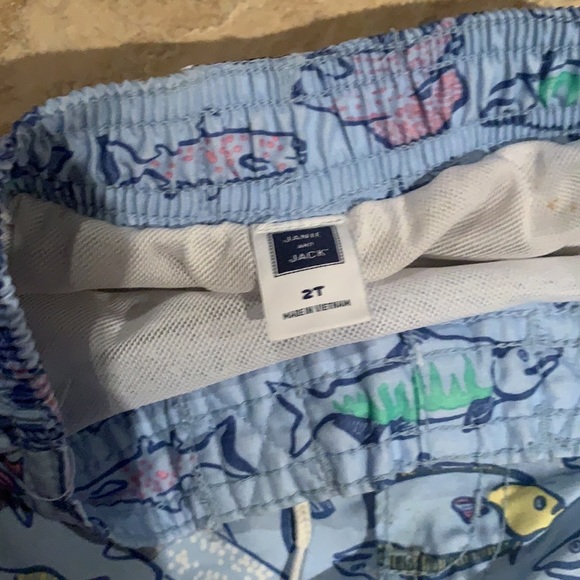 Janie and Jack 2t boys swim trunks - Picture 2 of 3
